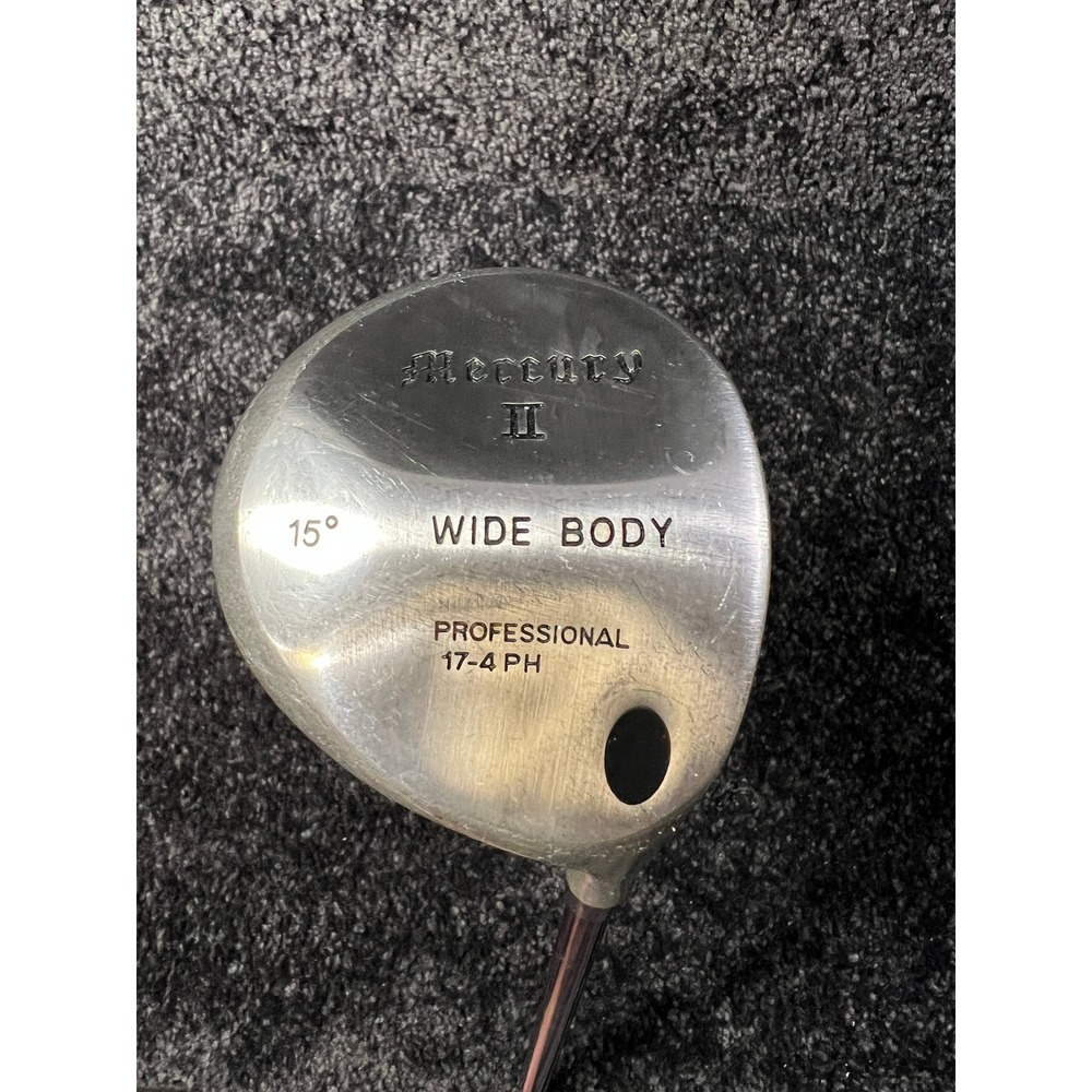 Mercury II Wide Body 15° Driver Professional 17-4‎ PH Graphite Lite Flex RH